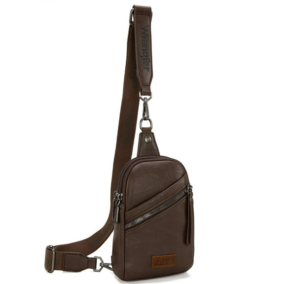 Wrangler Small Crossbody Sling Bags for Women Fanny Packs Chest Bag for Travel