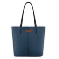 thumbnail image 1 of Wrangler Tote Bag for Women Top Handle Satchel Purse, Navy, 1 of 7