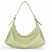 Hobo Bags for Women Shoulder Trendy Purses Leather Clutch Purse and Handbags, Green