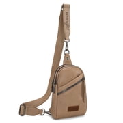 Wrangler Small Crossbody Sling Bags for Women Fanny Packs Chest Bag for Travel