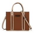 thumbnail image 1 of Wrangler Tote Bags for Women and Purse for Women with Adjustable Strap, Brown, 1 of 7