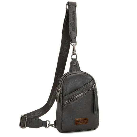 Wrangler Small Crossbody Sling Bags for Women Fanny Packs Chest Bag for Travel