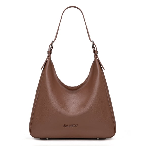 Montana West Hobo Bag Purse for Women Slouchy Shoulder Handbags Purses, Coffee