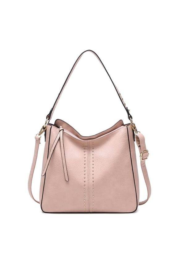 Hobo Bag for Women Crossbody Purse and Handbags Ladies Chic Shoulder Bags, Pink