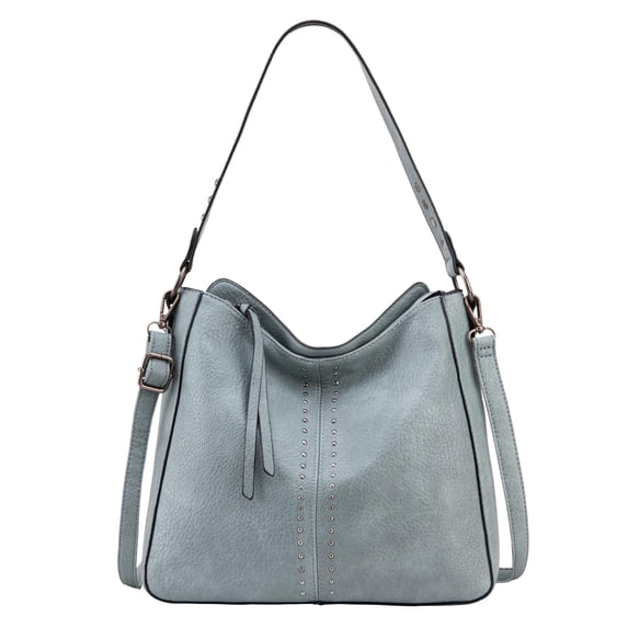 Montana West Hobo Bag for Women Crossbody Purse and Handbags Ladies Chic Shoulder Bags, Light Blue