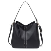 Hobo Bag for Women Crossbody Purse and Handbags Ladies Chic Shoulder Bags, Black deal from Walmart