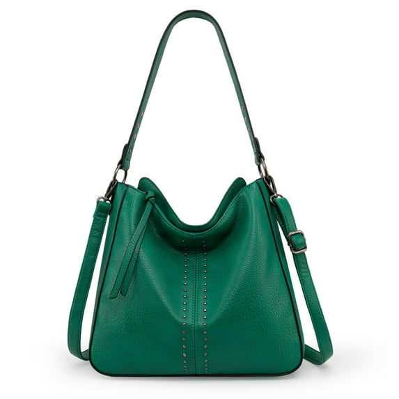 Montana West Hobo Bag for Women Crossbody Purse and Handbags Ladies Chic Shoulder Bags, Jade Green
