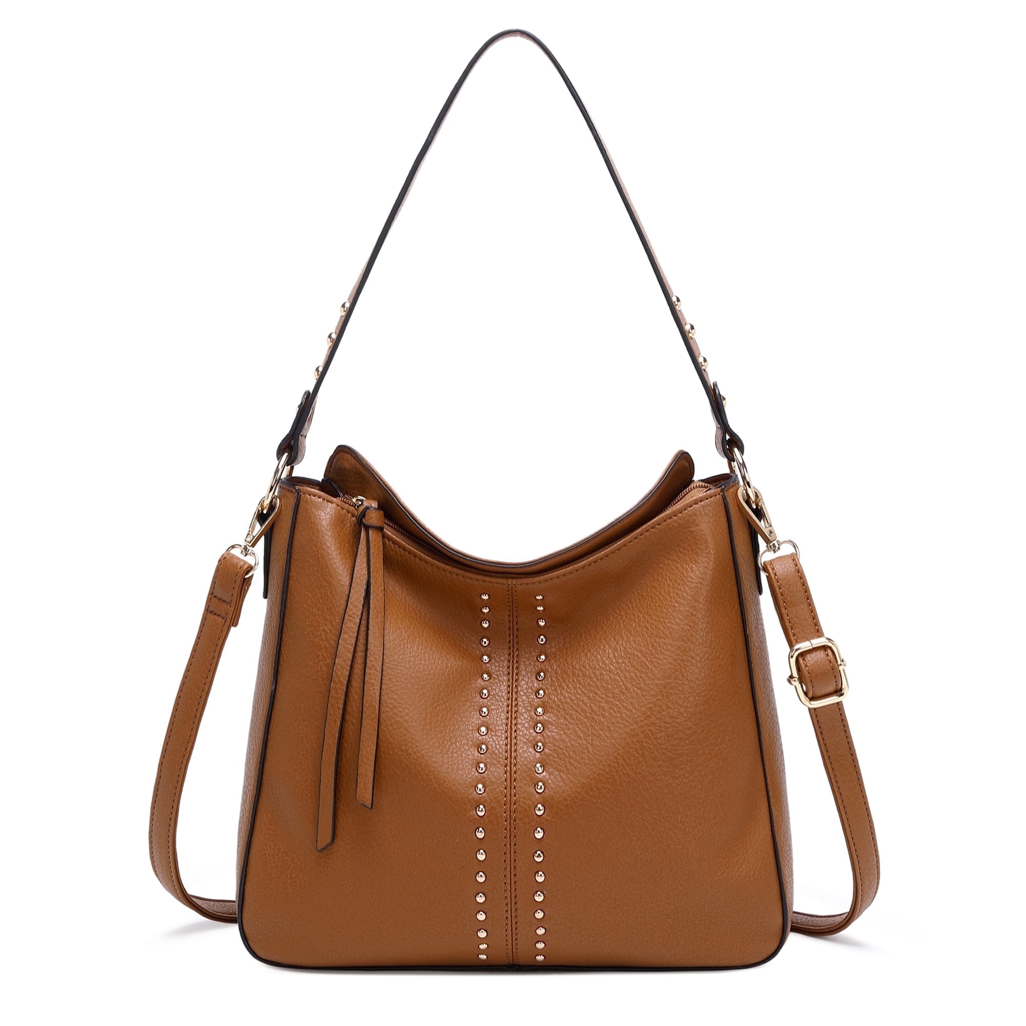 Montana West Hobo Bag for Women Crossbody Purse and Handbags Ladies Chic Shoulder Bags, Brown