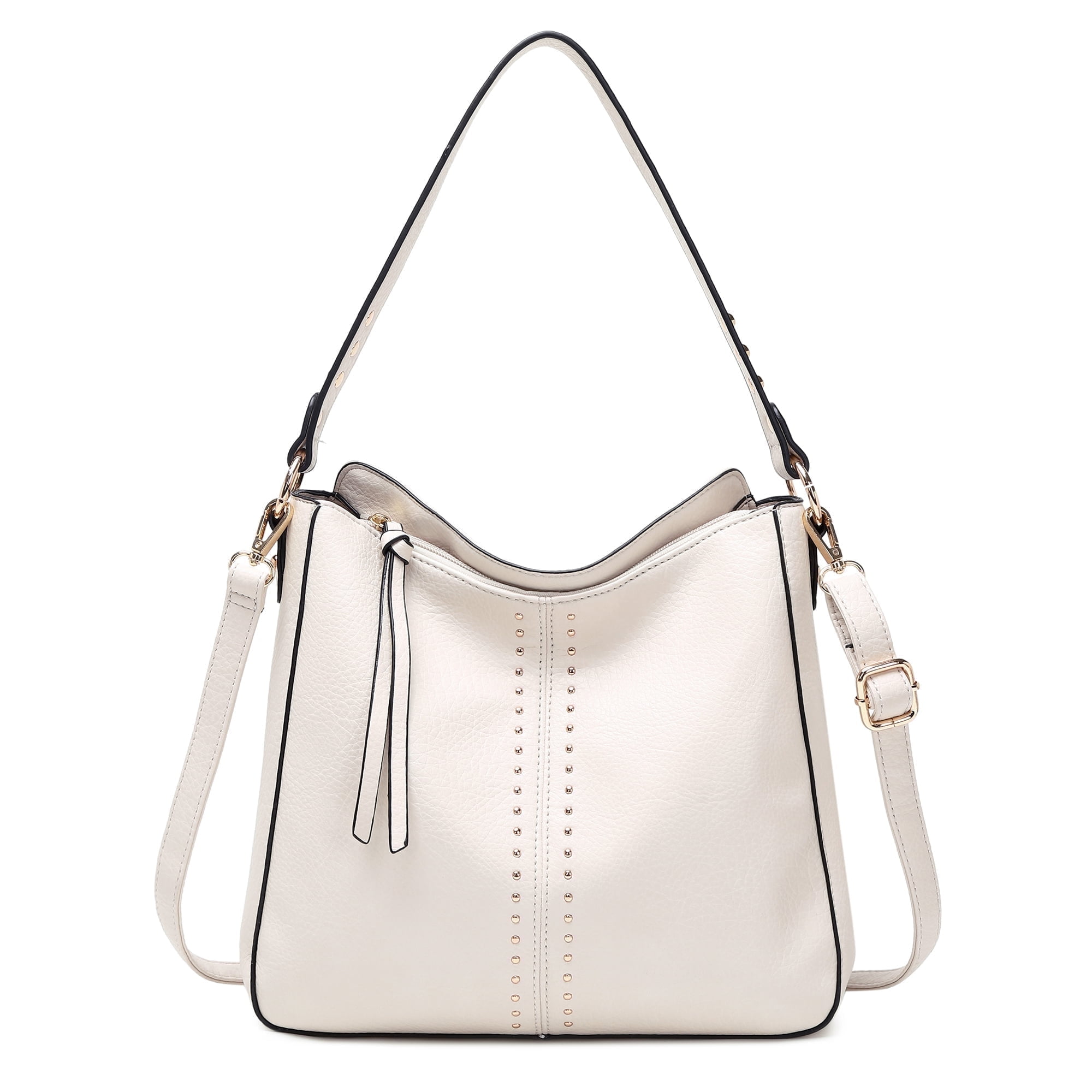 Montana West Hobo Bag for Women Crossbody Purse and Handbags Ladies Chic Shoulder Bags, Beige