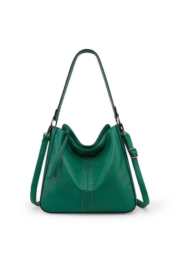 Hobo Bag for Women Crossbody Purse and Handbags Ladies Chic Shoulder Bags, Jade Green