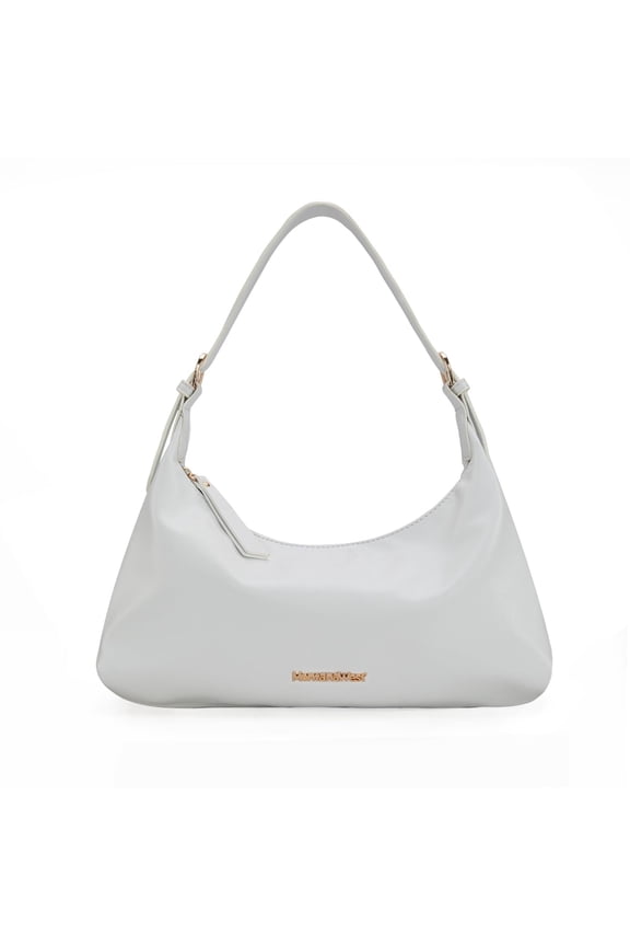 Hobo Bags for Women Shoulder Trendy Purses Leather Clutch Purse and Handbags, White