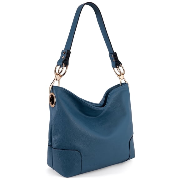 Montana West Hobo Bags for Women Top Handle Satchel Shoulder Purse Bucket Handbag, B-Jean