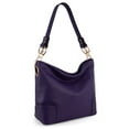 thumbnail image 1 of Montana West Hobo Bags for Women Top Handle Satchel Shoulder Purse Bucket Handbag, Purple, 1 of 7