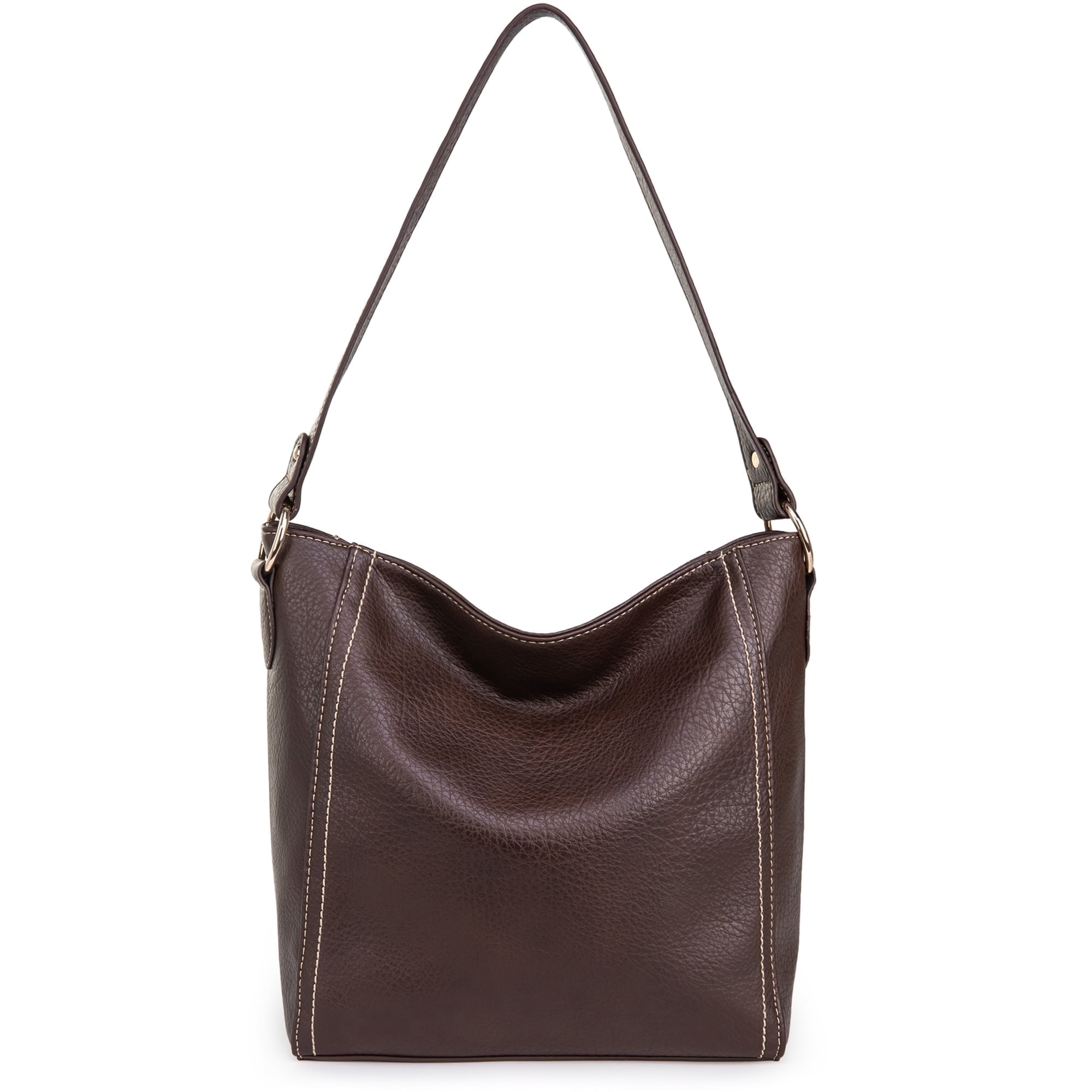 Montana West Hobo Bags for Women Vegan Leather Shoulder Purses and Handbags, Coffee