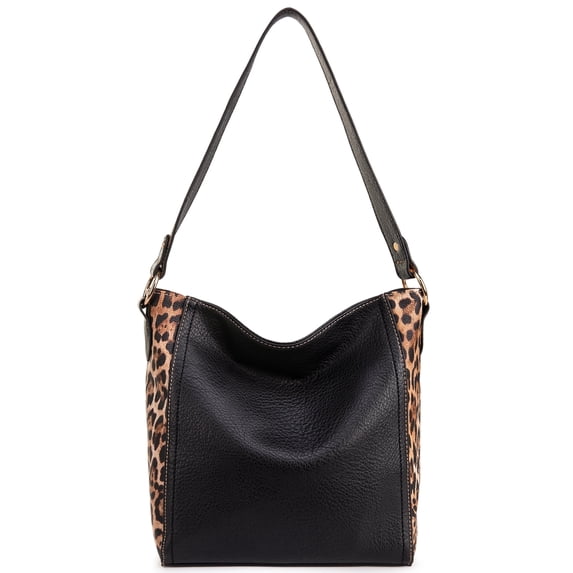 Montana West Hobo Bags for Women Vegan Leather Shoulder Purses and Handbags, Leopard