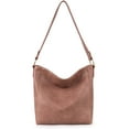 thumbnail image 1 of Montana West Hobo Bags for Women Vegan Leather Shoulder Purses and Handbags, Dark Pink, 1 of 10