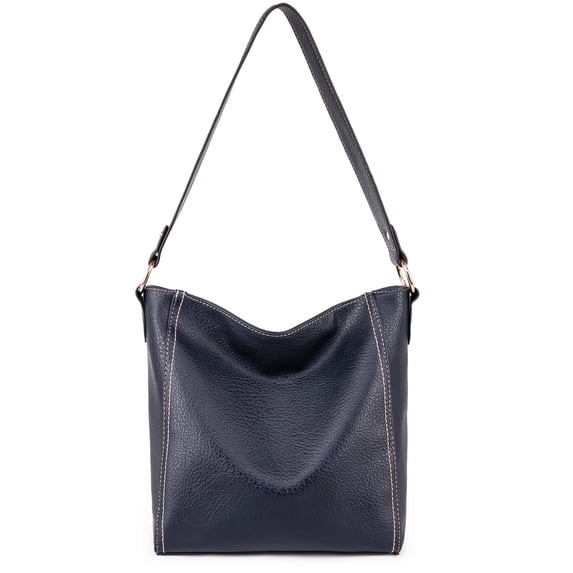 Montana West Hobo Bags for Women Vegan Leather Shoulder Purses and Handbags, Navy