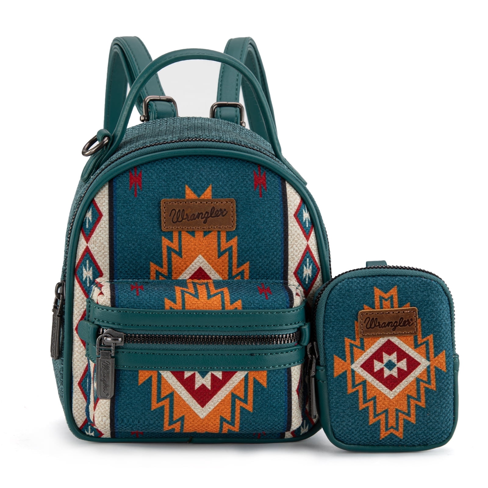 Wrangler Mini Backpack Aztec Back Pack Purse for Women 