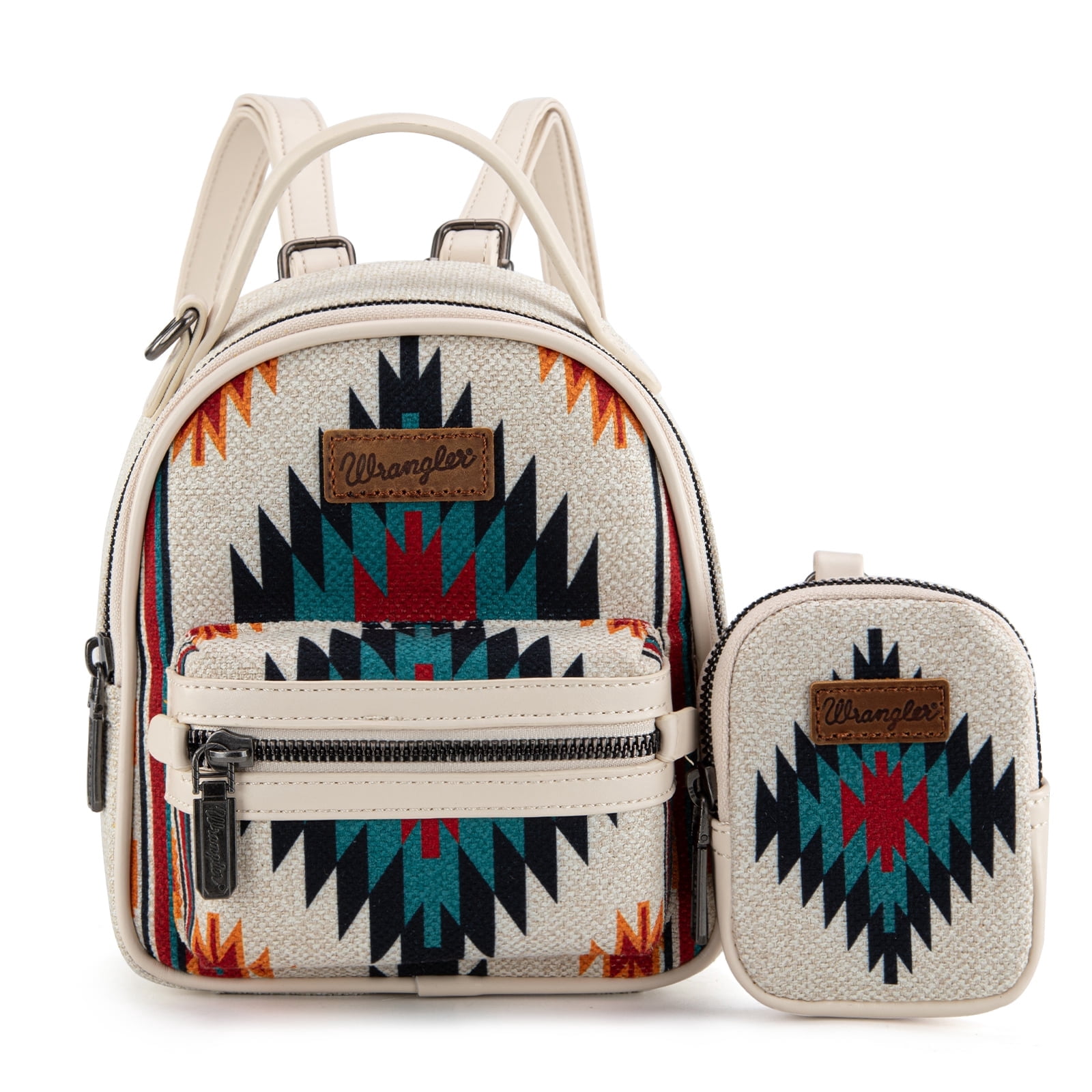 Multicolor Tassel Women\'s Backpack Multicolor Leather Backpack – ili New York main image 2