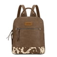 thumbnail image 1 of Wrangler Backpack Purse for Women Medium Ladies' Bookbag Travel Work Daypacks Bags, Cow-Coffee, 1 of 7