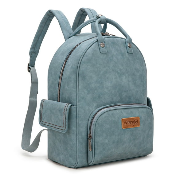 Wrangler Backpack Purse for Women Adjustable Strap Top-handle Handbags, Jean