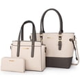 thumbnail image 1 of Montana West 3PCS Purses for Women Tote Bag and Wallet Set Shoulder Satchel Handbags, 1 of 7