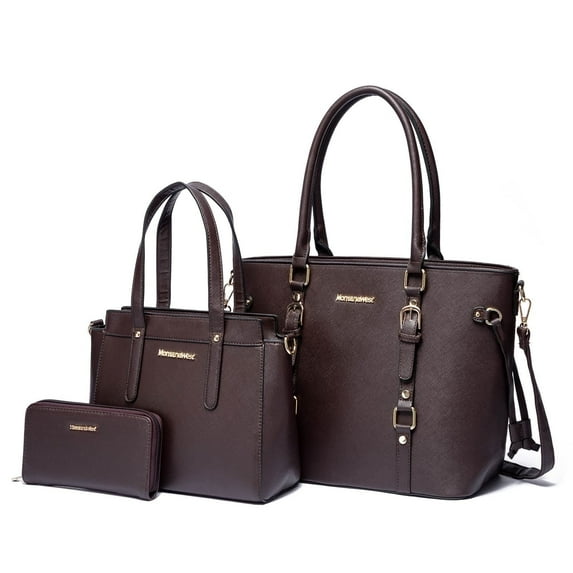 Montana West 3PCS Purses for Women Tote Bag and Wallet Set Shoulder Satchel Handbags