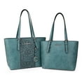 thumbnail image 1 of Montana West Tote Bag for Women Large Purse and Handbags Set Embossed Collection Purse 2Pcs Set, 1 of 7
