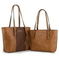thumbnail image 1 of Montana West Tote Bag for Women Large Purse and Handbags Set Embossed Collection Purse 2Pcs Set, 1 of 7