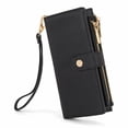 thumbnail image 1 of Montana West Women Wristlet Wallet Large Bifold Credit Card Holder Money Organizer, Black, 1 of 7