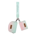 thumbnail image 1 of Wrangler KeyChain Wallet Wristlet Wallets for Women Dual Pouch Wristlet Rfid Blocking Credit Card Holder Wallet, Gradient-Green, 1 of 9