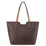 Montana West Womens Oversized Hobo Tote Shoulder Satchel Bag, Coffee