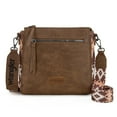 thumbnail image 1 of Wrangler Aztec Crossbody Bags Boho Shoulder for Women, Light Coffee, 1 of 7