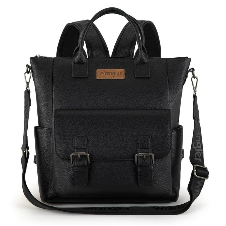 convertible backpack faux leather backpack purse