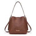 thumbnail image 1 of Montana West Hobo Purse for Women Bucket Shoulder Bag with Crossbody Strap, Coffee, 1 of 8