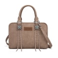 thumbnail image 1 of Wrangler Tote Bag for Women Crossbody for Ladies Purse Fringe Western Purse Vintage Handbags, Khaki, 1 of 6