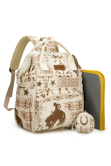Montana West Dessert Cactus Print Backpack -2Pcs Set - Beige MONTANA WEST U.S.A main image 3