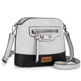 thumbnail image 1 of Wrangler Small Crossbody Bags for Women Shoulder Cute Purses and Handbags with Adjustable Strap, Grey-Black, 1 of 8