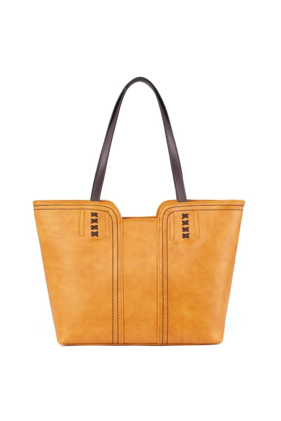 Women's Oversized Hobo Tote Shoulder Satchel Bag, Yellow