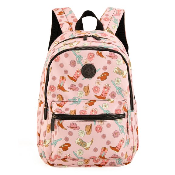 Montana West Women Backpack Western Print Laptop Purse Boho Aztec Casual Daypack, Pink