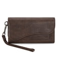 thumbnail image 1 of Montana West Wallet for Women Leather Wristlet Trifold Money Organizer with Coin Purse, Coffee, 1 of 7