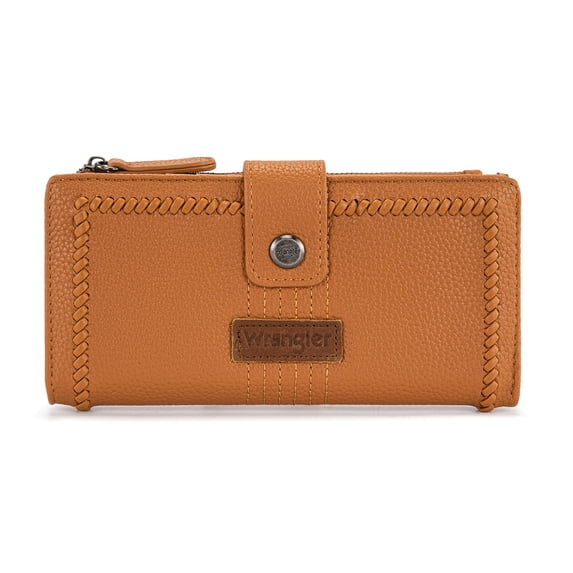 Wrangler Small Wallets for Women Bifold RFID Blocking Wallet Ladies Credit Card Holde