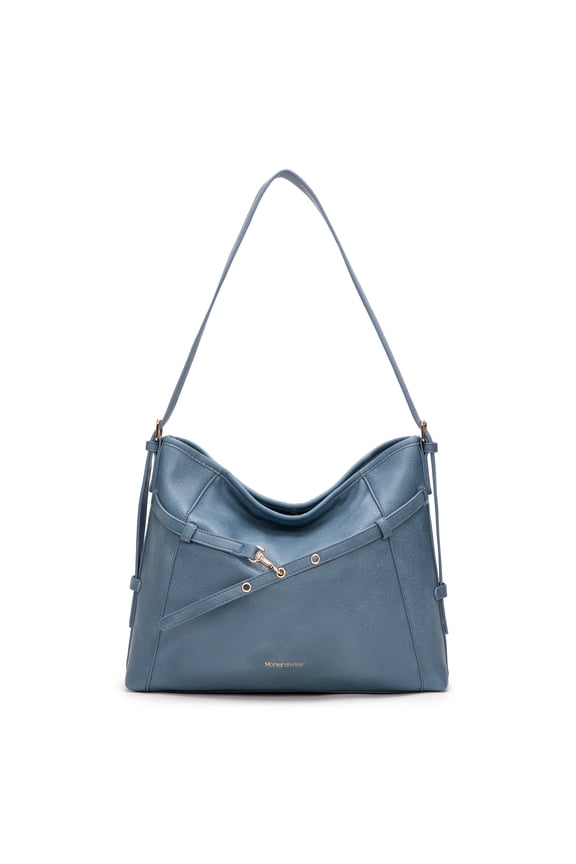 Hobo Shoulder Bag for Woman Adjustable Belt Buckle Hobo Bags with Adjustable Strap, Jean