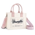 thumbnail image 1 of Wrangler Tote Bag for Women Retro Canvas Top Handle Purses and Handbags, Light Pink, 1 of 8