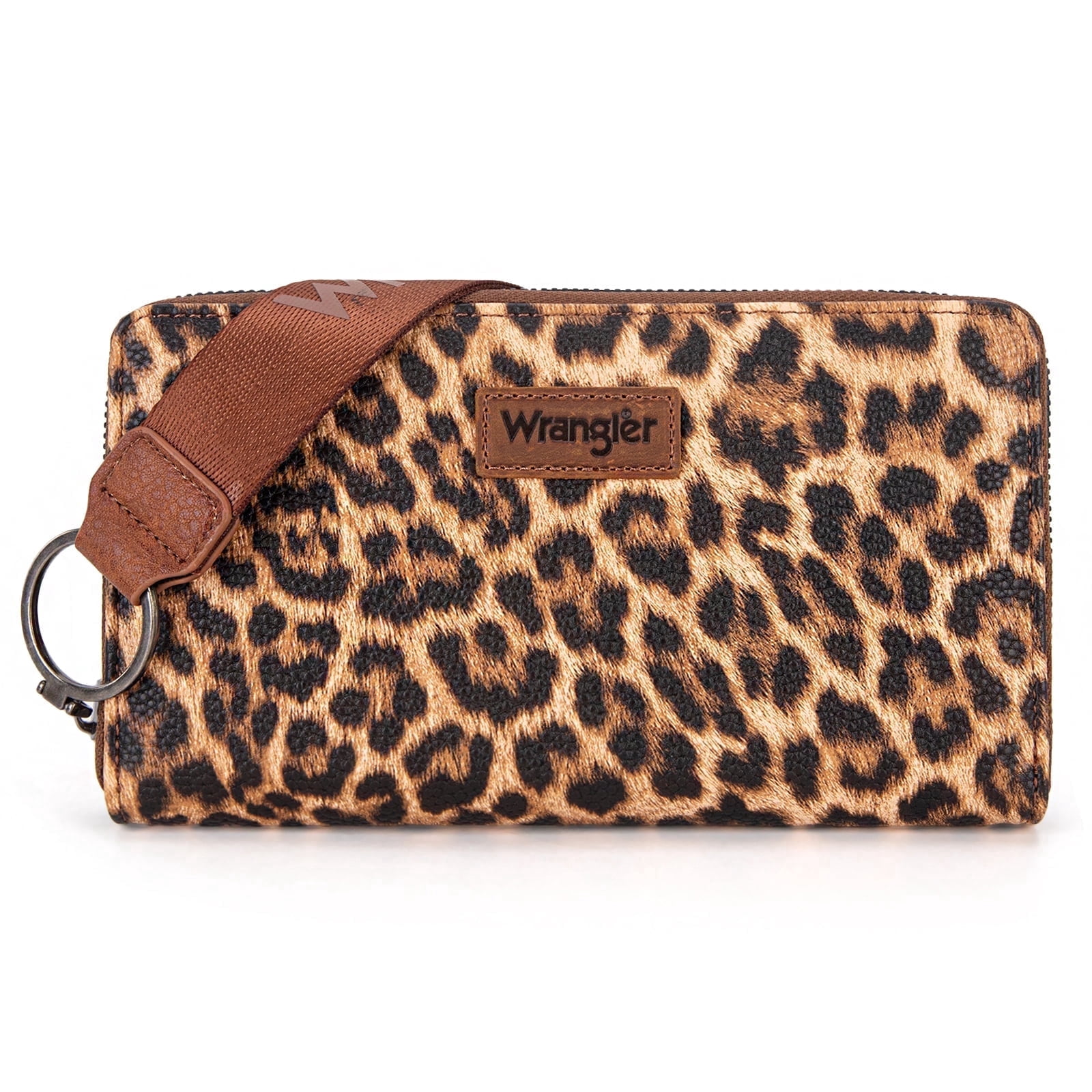 Leopard Print Backpack and Wristlet Wallet Set NWT Coach Pouch Wristlet with Leopard Print CBP13 | eBay main image 4