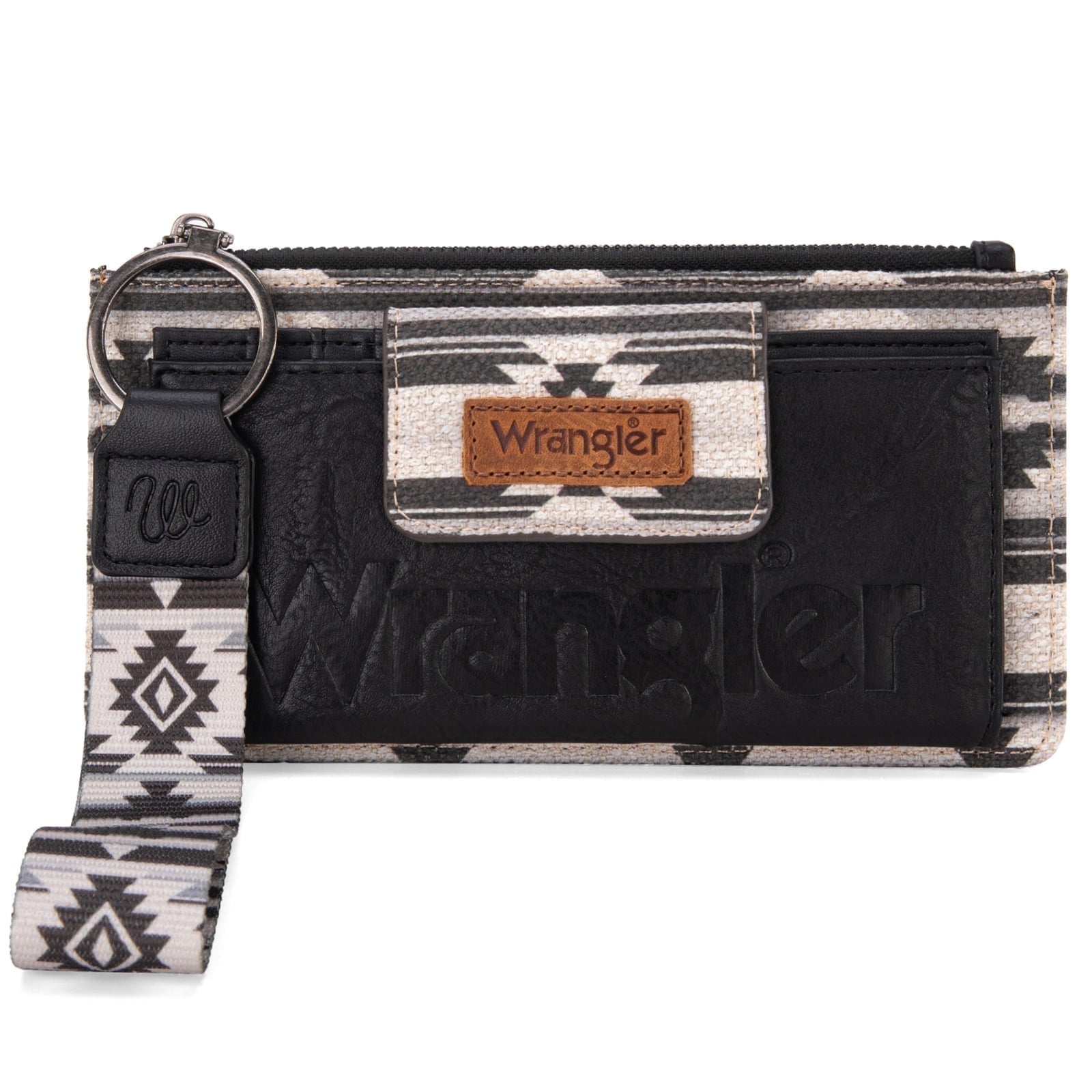 Wrangler Purses for Women Western Clutch Purse Rfid Wallet Womens, Black