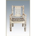 thumbnail image 1 of Montana Woodworks MWCASCNVWILD Montana Collection Captains Chair Lacquered Upholstered Seat Wildlife, 1 of 5