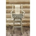 thumbnail image 1 of Montana Woodworks 30 in. Montana Captains Swivel Barstool, 1 of 5