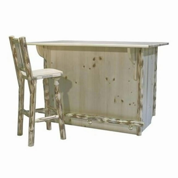 Montana Woodworks Home Bar - Clear Lacquer