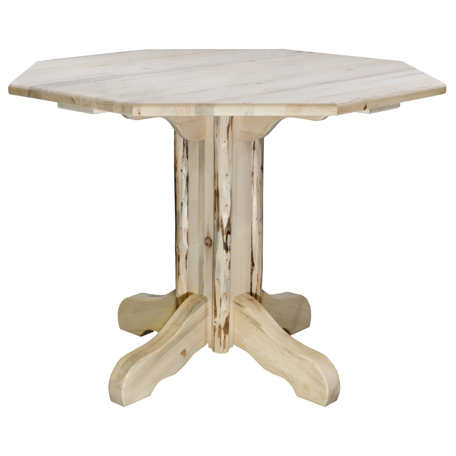 Montana Lodge Pole Pine Counter Height Pub Table